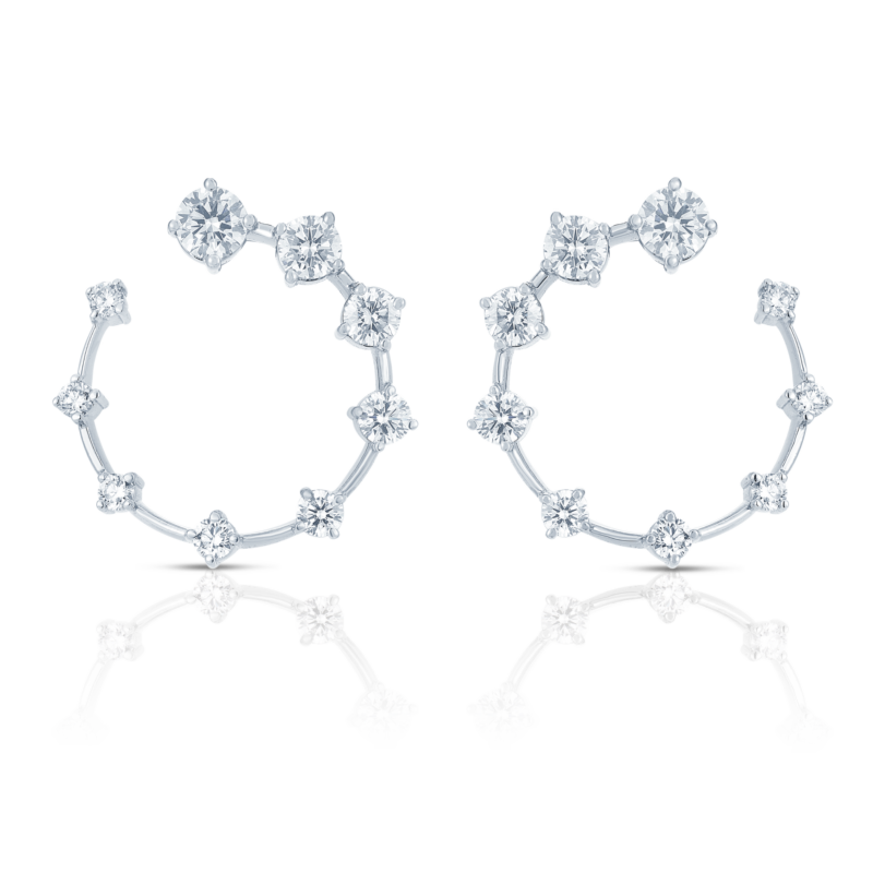 Starburst Wedding Earrings