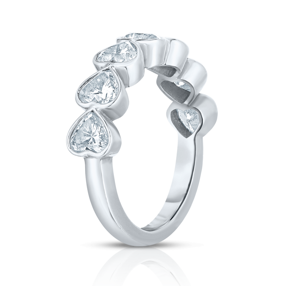 Heart Bezel White Side