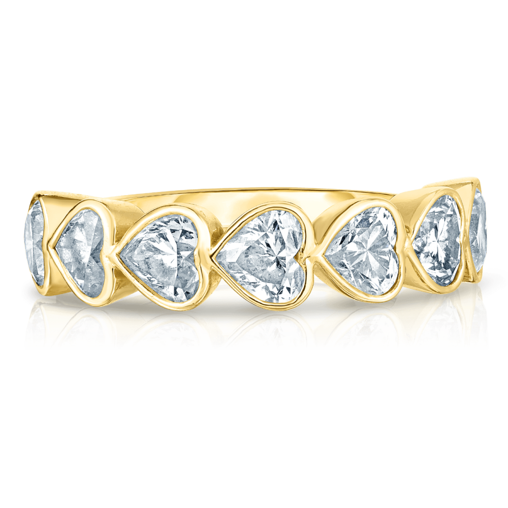 Heart Bezel Yellow