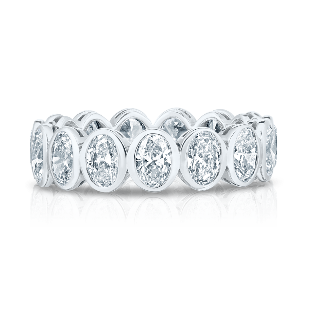 Oval Bezel White