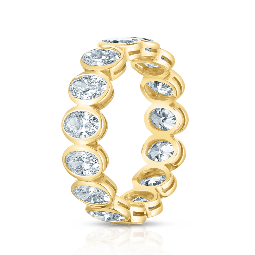 Oval Bezel Yellow Side