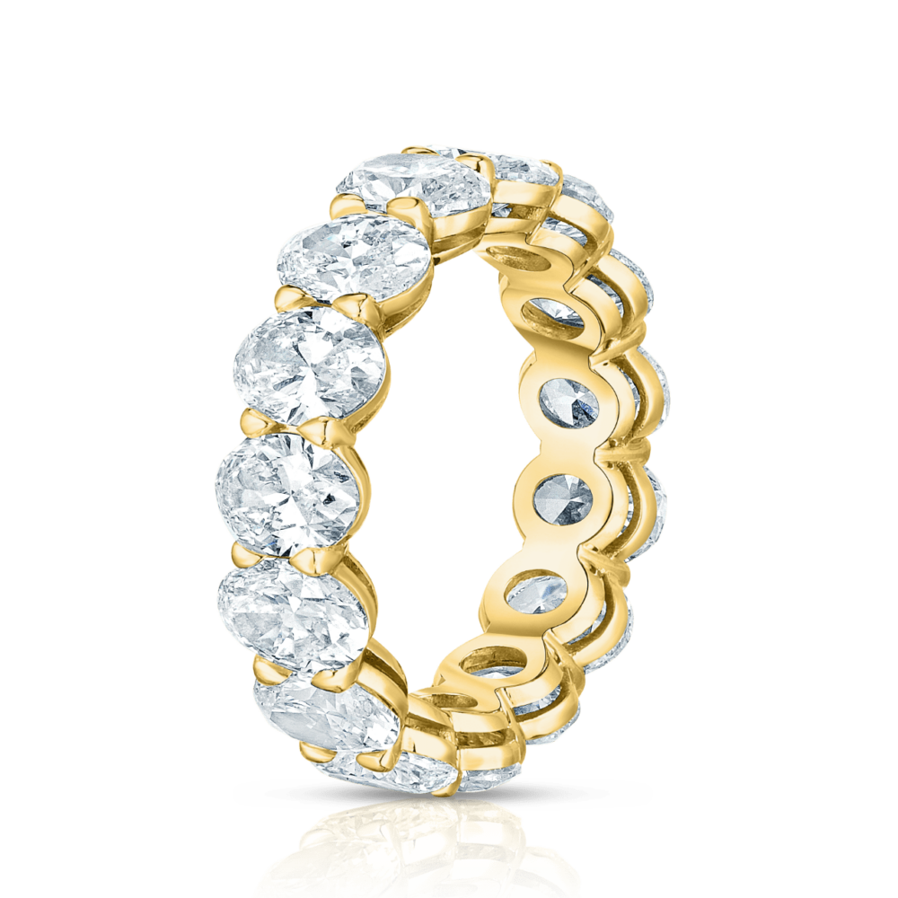 Oval Eternity Yellow side