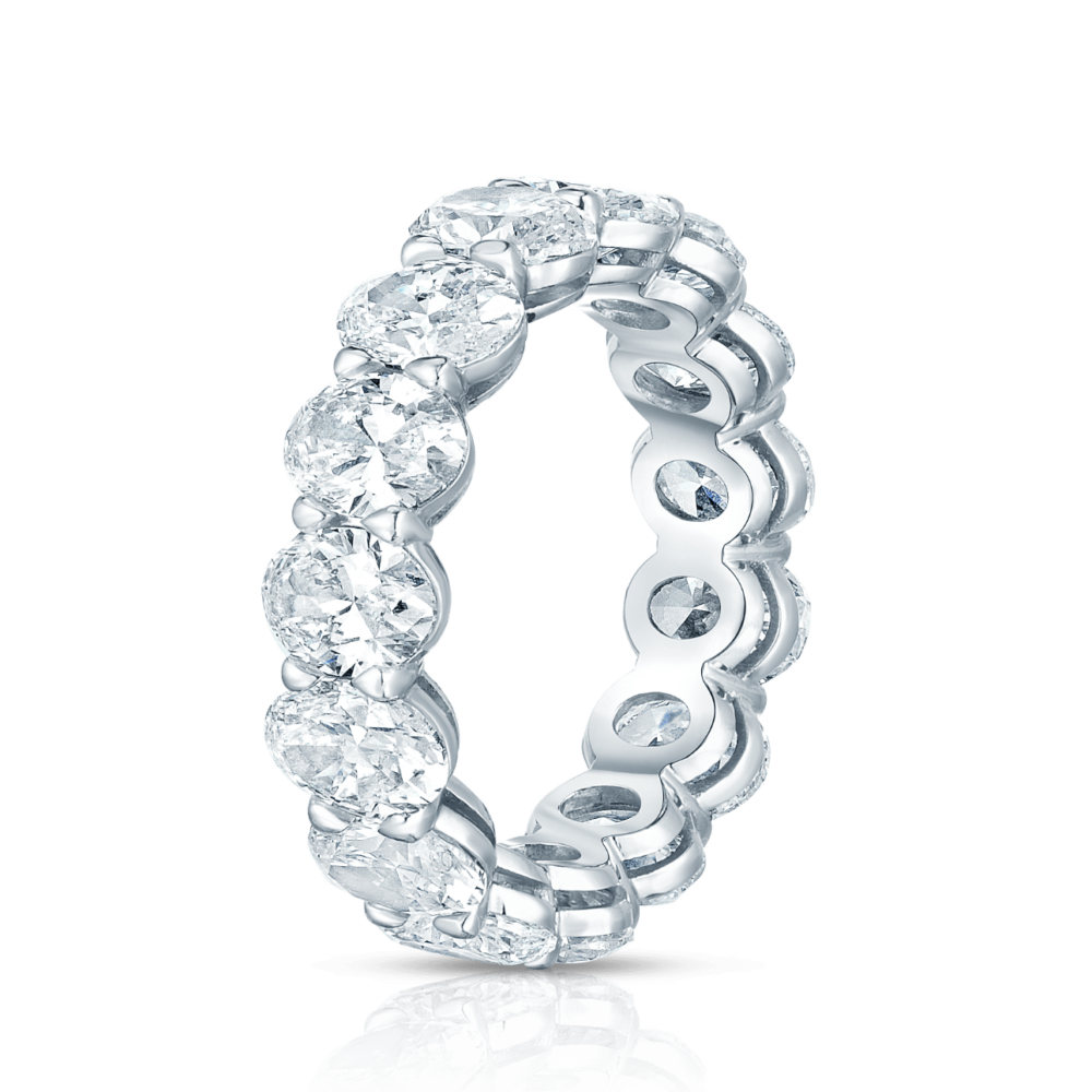 Oval Eternity white side