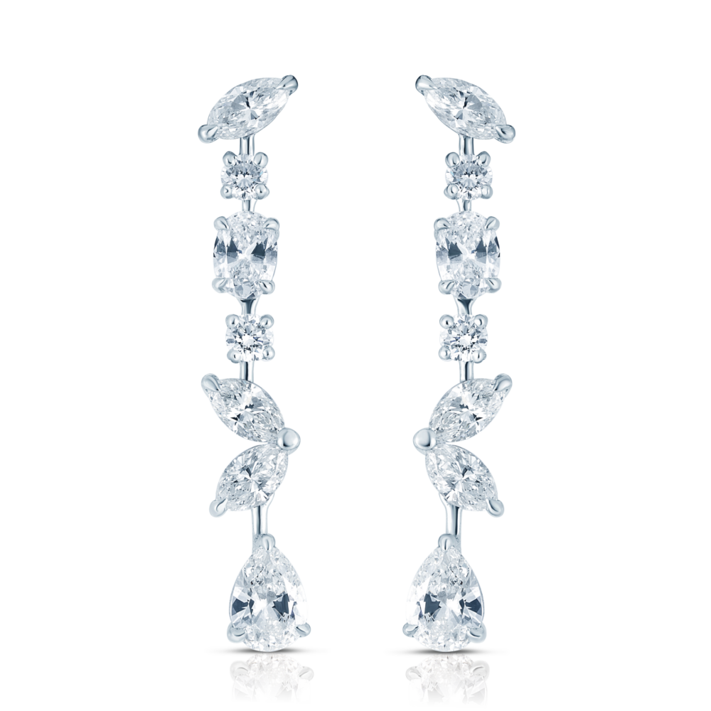 Petite Ivy Wedding Earrings