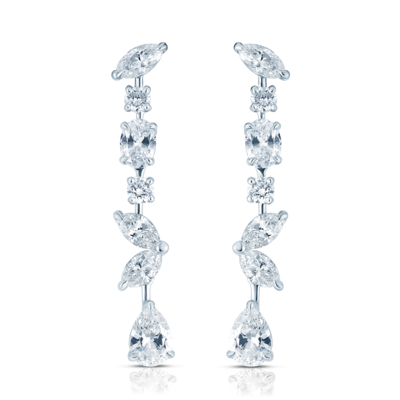 Petite Ivy Wedding Earrings