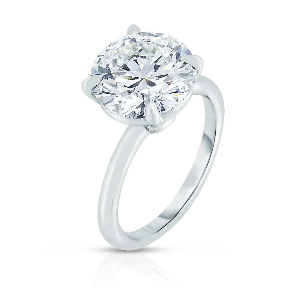 Ultra Thin Engagement Ring