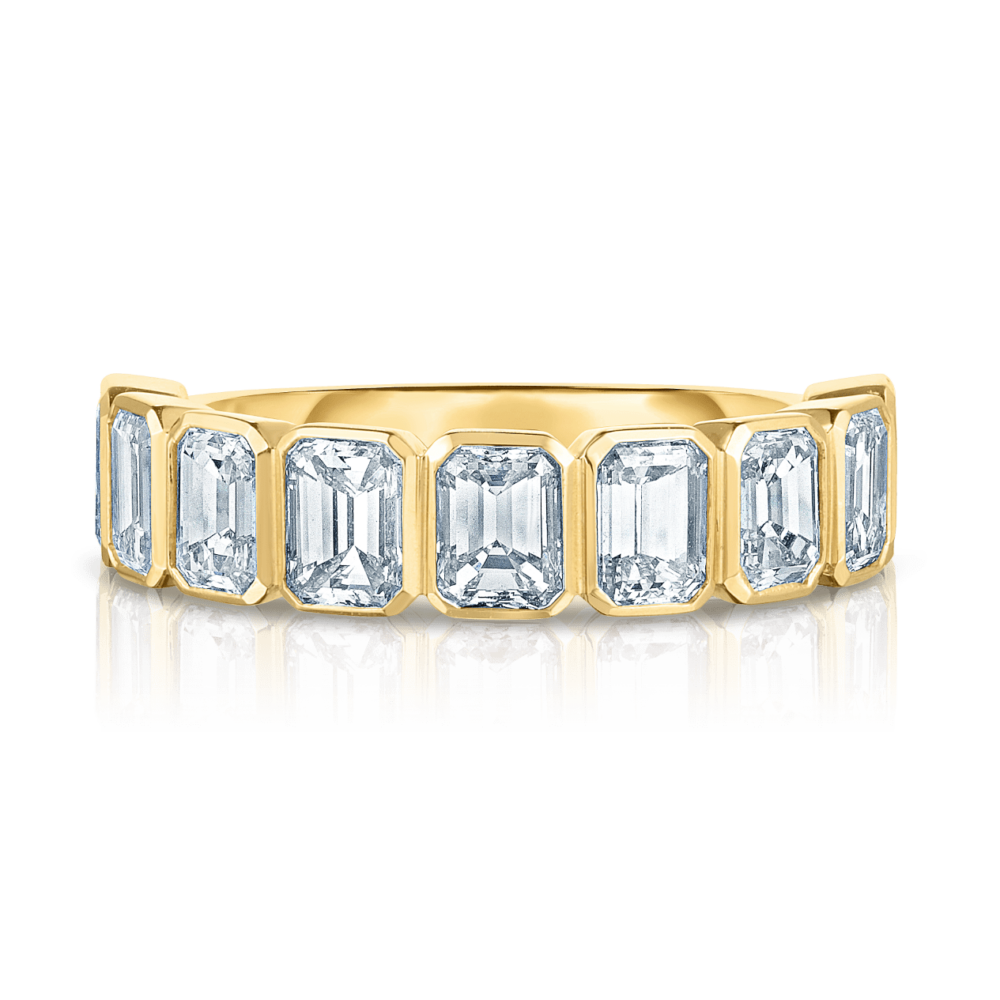 emerald bezel yellow